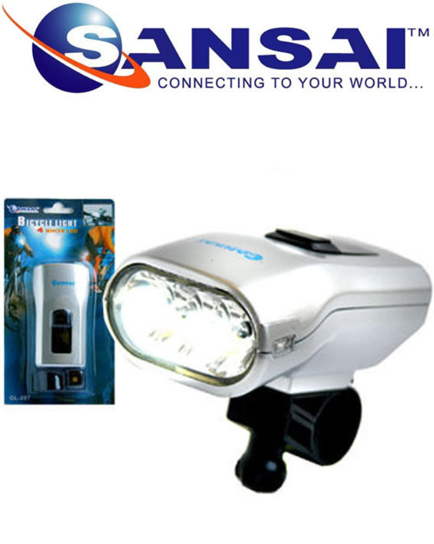 SANSAI LED Bicycle Headlight image 1